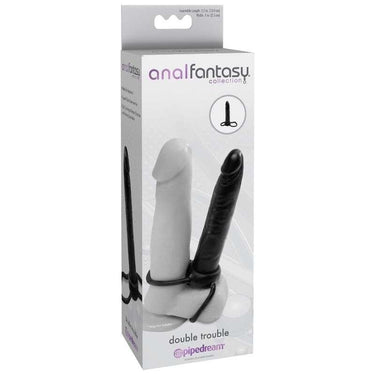 Strap-on Double Trouble per Doppia Penetrazione e Stimolazione Anale